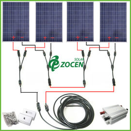 Esteja os sistemas à terra sozinhos 110V da montagem de painel solar do Portable 400W - 240V