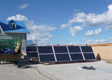 Sistema híbrido das energias solares da grade de ligar/desligar industrial com os painéis do telhado da energia solar