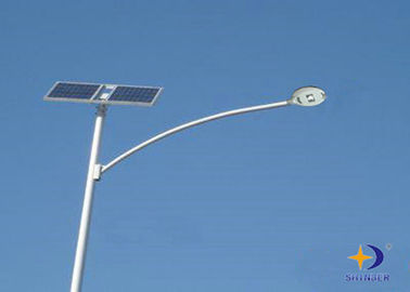 100 luzes de rua solares do diodo emissor de luz do watt com grau do ângulo de feixe 0 - 90/Pólo branco