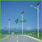 Luzes de rua do painel solar do diodo emissor de luz da economia de energia de IP65 20W com 5M Q235 Pólo