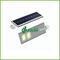 lâmpadas solares do jardim das luzes de rua do painel solar de 3M Pólo 5W com abajur do vidro temperado
