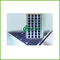 Sistemas solares de serviço público montados telhado da grade de vidro transparente do painel solar do dobro do picovolt sobre -