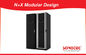 UPS modular 0,9 fatores de poder para a língua 10-300KVA da exposição 12 do LCD