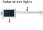 Luzes de rua solares do diodo emissor de luz da microplaqueta de Epistar com a bateria recarregável de 3.7V Li-Po
