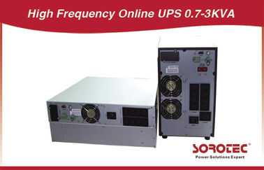 Montagem em rack UPS da opção da tensão nominal, UPS em linha de alta frequência 0,7 - 3KVA