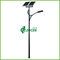 IEC/SONCAP das luzes de rua do painel solar da microplaqueta do Cree de 120Ah 12V 45W 6500K