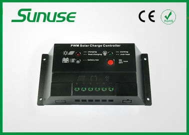 controlador da carga do regulador do painel solar de 20a 12V 24V PWM com exposição de diodo emissor de luz