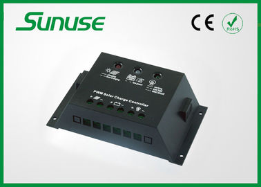 10 controlador da carga do painel solar do volt PWM do ampère 12 com porta usb