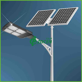 luzes de rua do painel solar de 112W 14400LM 6500K para a estrada principal 12M Pólo