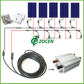 condicionador de ar 500W/refrigerador fora dos sistemas das energias solares da grade com a bateria suportada