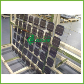 A eficiência elevada laminou os painéis solares Monocrystalline afiados 155W 36v do telhado