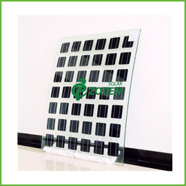 Watt solar Monocrystalline de vidro BV/ISO do módulo 265 do dobro transparente de BIPV