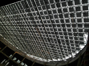 O costume preto deu forma 1000VDC ao painel solar de vidro dobro grande 1000*1700mm