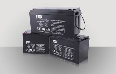 Bateria acidificada ao chumbo 12V 150Ah do ciclo profundo traseiro de UPS para o sistema das energias solares