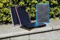 O painel solar 5000mah do banco portátil do poder jejua carregando para o iPhone, iPad mini