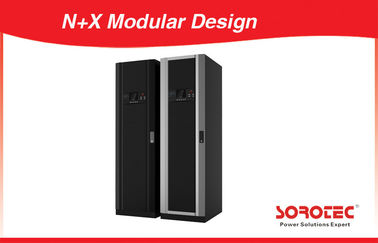 UPS modular 0,9 fatores de poder para a língua 10-300KVA da exposição 12 do LCD