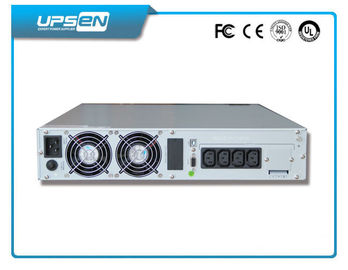 Fase monofásica 1Kva - 10Kva cremalheira de alta freqüência UPS montável com painel LCD de Digitas