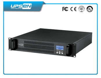 Cremalheira pura UPS montável 1KVA/2KVA/3KVA/6KVA da onda de seno com proteção excedente da carga