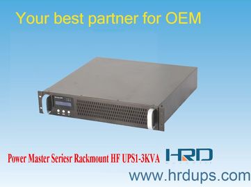 A conversão em linha do dobro do HF UPS da montagem de cremalheira digitou inteiramente o controle