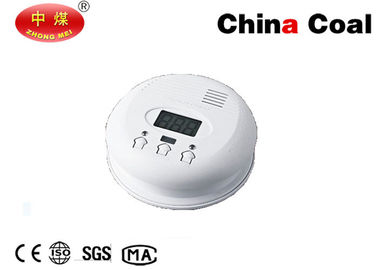 Alarme de fumo em linha sem fio do instrumento do detector com exposição do LCD