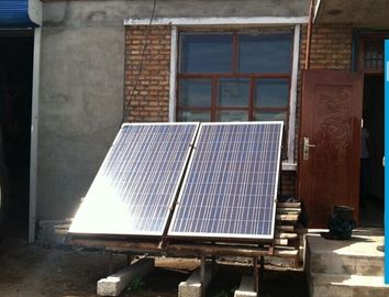a instalação do telhado de 18V 400W fora do sistema das energias solares da grade para a família