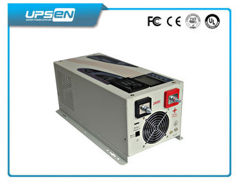 Inverer de baixa frequência 12VDC 24VDC ao inversor do poder de 120VAC 220VAC com controle do microprocessador