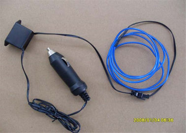 fio eletroluminescente do EL do diodo emissor de luz de 4mm/de 5mm com o inversor da C.C. 12V para a porta e a parede