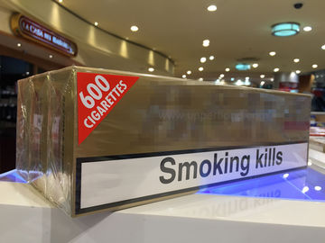 Máquina de embalagem do cigarro do PLC para excedente envolvendo com 380 fase de v 3 60 hertz
