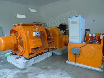 0.4KV, 6.3KV ou 10.5KV, sistema hidrelétrico síncrono trifásico da excitação do gerador da C.A. para o projeto das energias hidráulicas