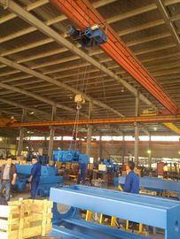 Fase 220v do guindaste 3 da viga da ponte padrão do RUÍDO única - 600v, 9 toneladas de capacidade de levantamento