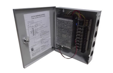 canal da caixa 9 da fonte de alimentação do CCTV de 12V 5Amps, fonte de alimentação da câmera do CCTV