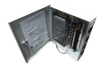 canal da caixa 9 da fonte de alimentação do CCTV de 12V 5Amps, fonte de alimentação da câmera do CCTV