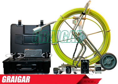 O auto que nivela o dreno do equipamento da inspeção da tubulação do CCTV examina a câmera 50mm 712DNK da inspeção