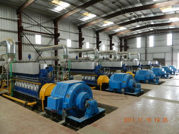 A água do central eléctrica de Genset refrigerou o gerador diesel 11KV 750Rpm