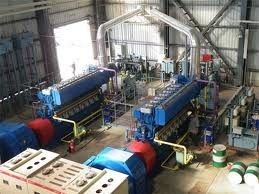 A água do central eléctrica de Genset refrigerou o gerador diesel 11KV 750Rpm