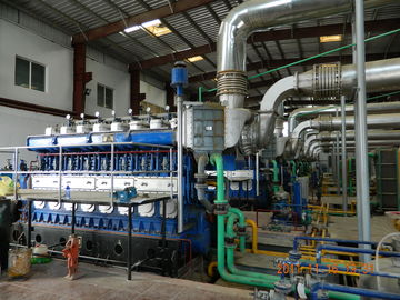 central eléctrica ateado fogo HFO do genset 4*2500kw