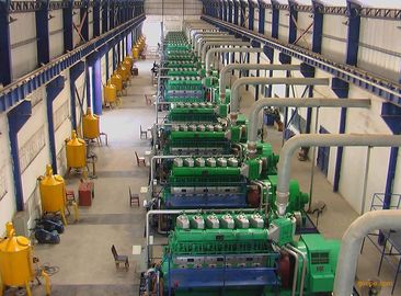 10 * central eléctrica de 2000kW 11kV Genset com grupo de geração diesel à prova de som