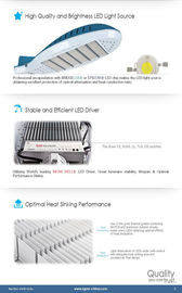 18000 dispositivos elétricos claros 6000K 5500K 3500K de rua do diodo emissor de luz do poder superior do lúmen 165W