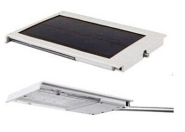 Estacione luzes de rua solares do diodo emissor de luz do jardim da plaza com ângulo de visão 45°/60°/120°